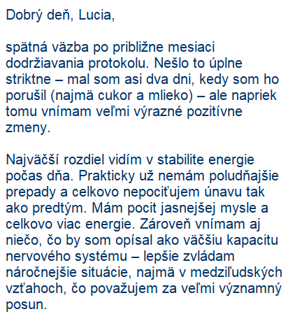 Lucia Földešiová výživové poradenstvo autoimunitný protokol AIP referencie