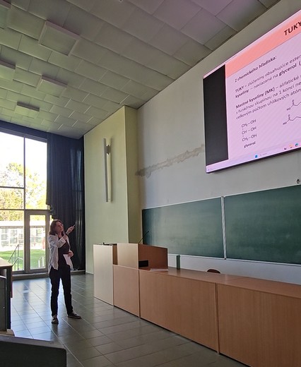 Odborná prednáška o tukoch na SPU v NR